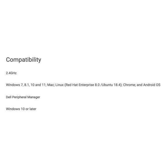 Dell KM5221W Pro Wireless Keyboard & Mouse Combo – Black – NEW in box never used - Picture 10 of 16